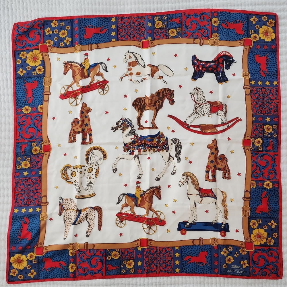 Longchamp Scarf | Vintage Longchamp